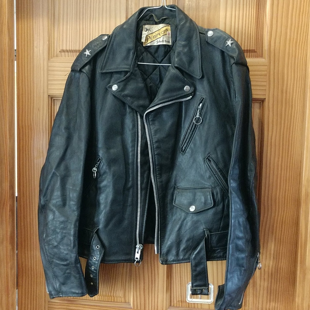 Men's leather jacket
